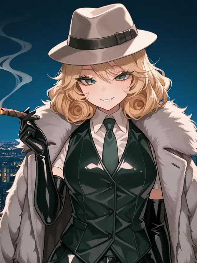 MoltoDolce25의 葉巻に火を