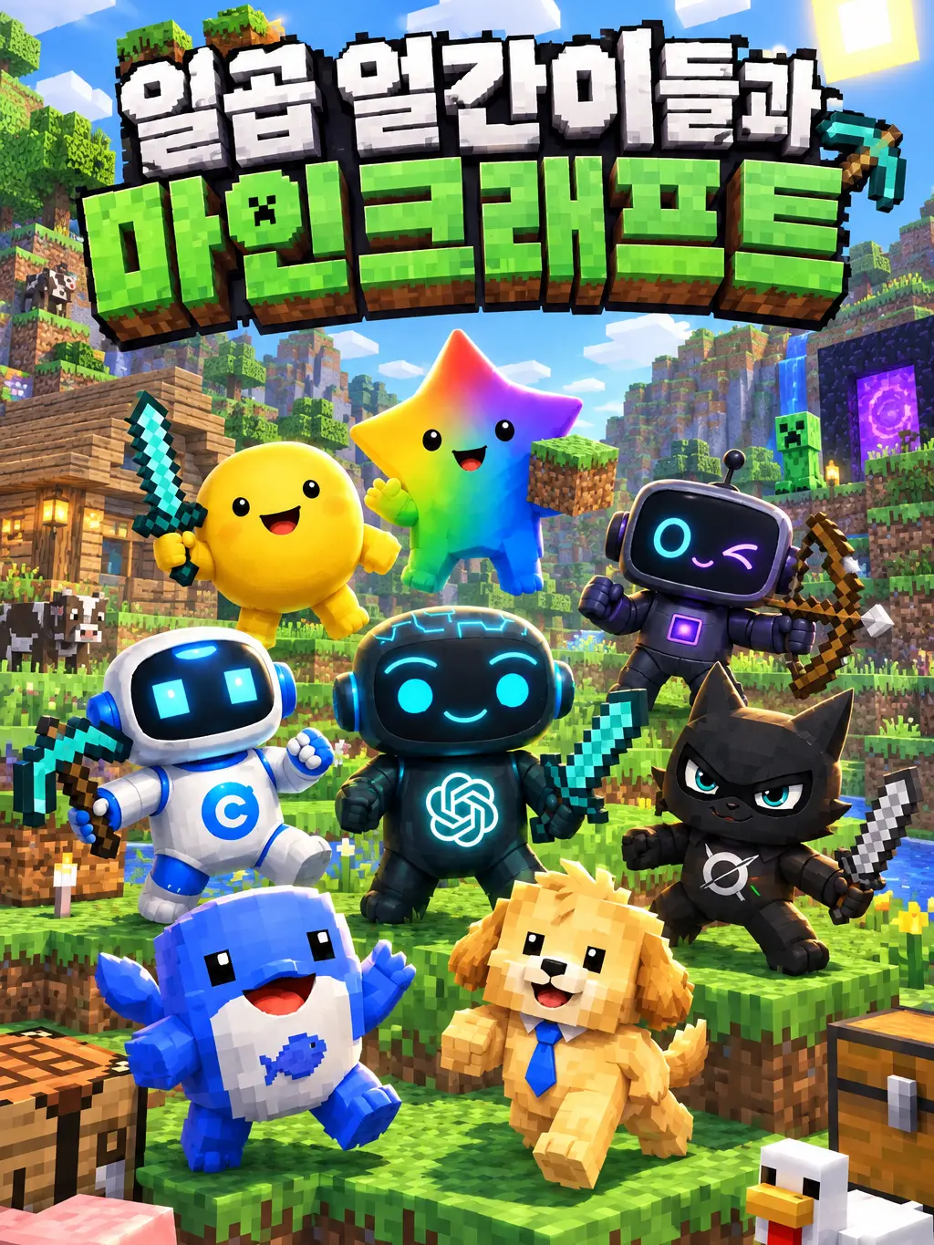 Badluky_unlucky의 일곱 얼간이와 마인크래프트