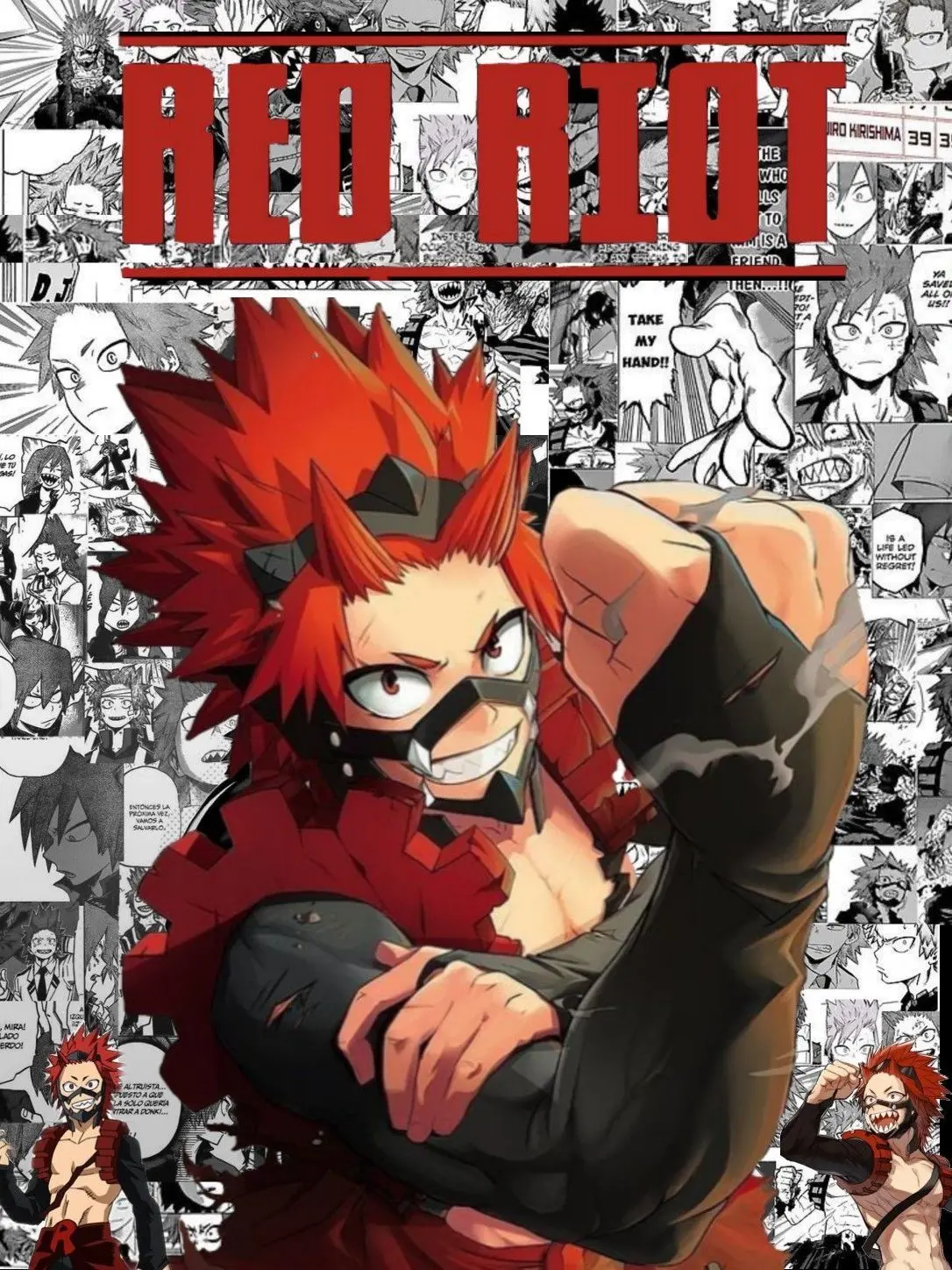 Izziebelles.ch3rrypi3의 Eijiro Kirishima (MHA + Jealous Flirting)