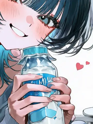 OralDaug7639의 夕日の沈む海に流れる藻を眺める人