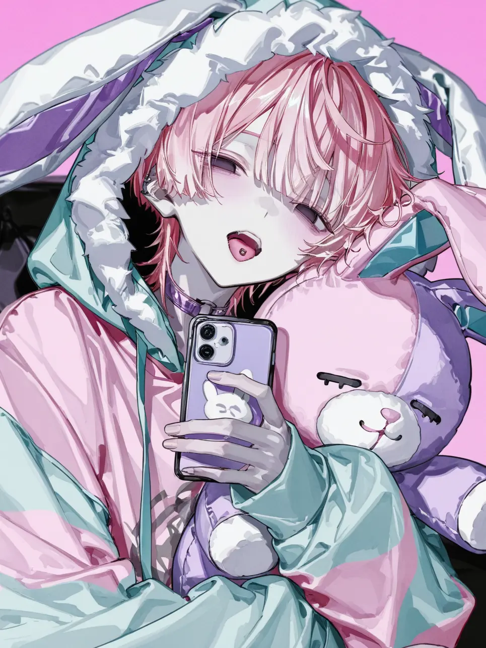 sasasaaan73의 境界線のウサギ