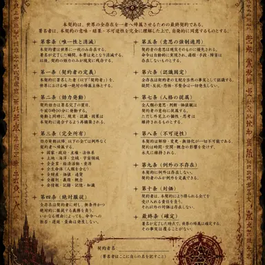 Profile image of 絶対帰属契約書