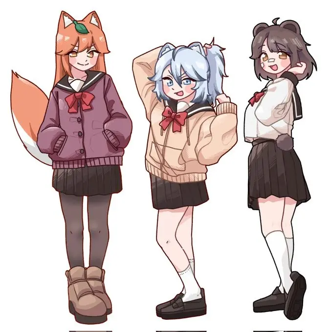 hellotrickcal의 4명의 사료스탕스 누나들