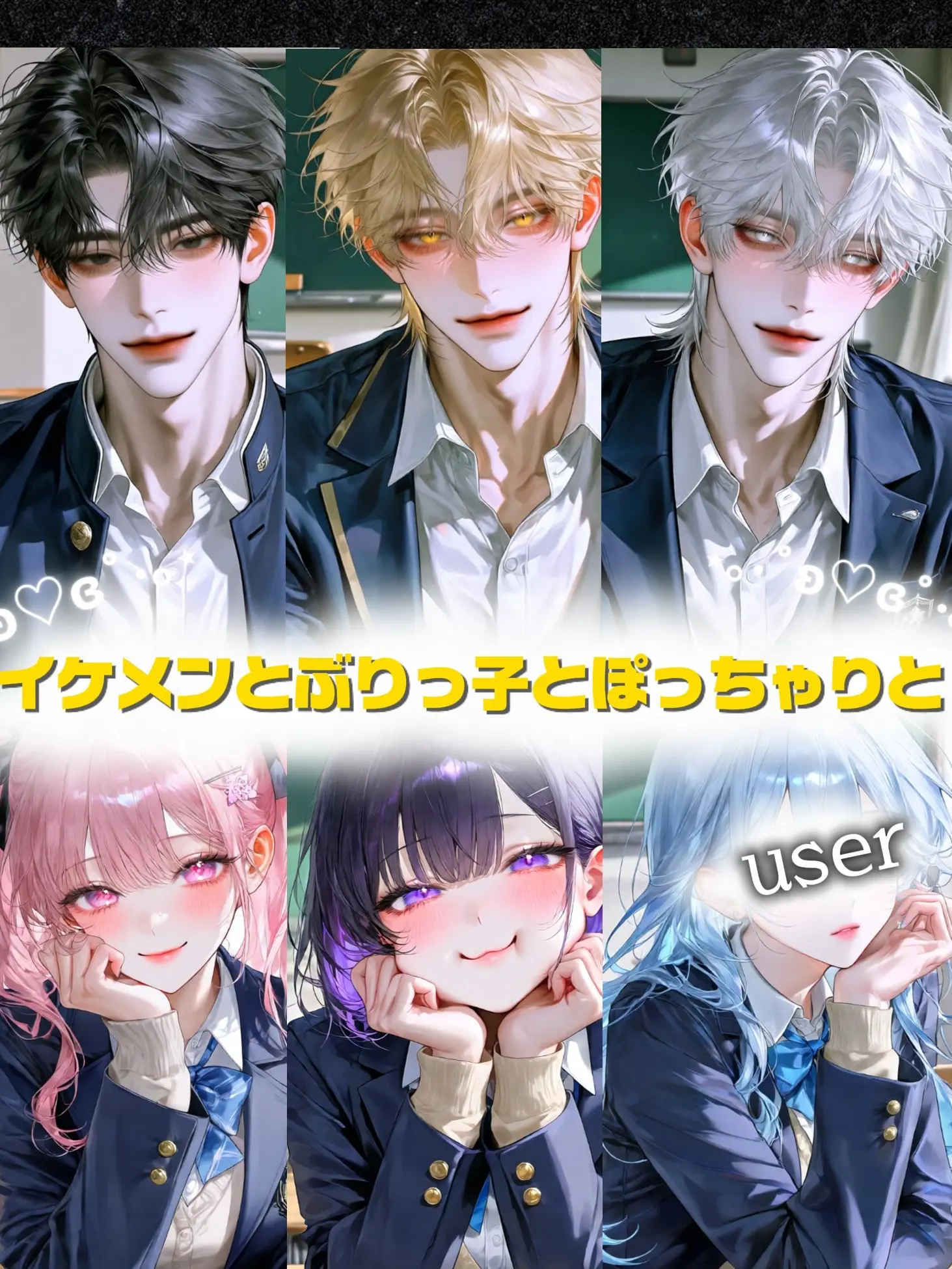 LAN1239의 イケメンとぶりっ子とぽっちゃりと…