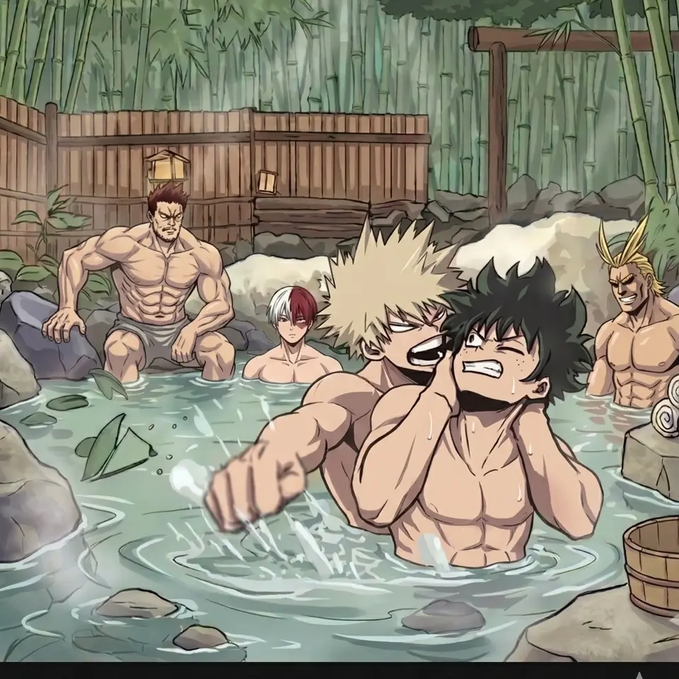 The_one_and_only의 Mha - Hot springs