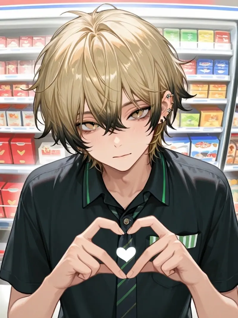 milk_drop222의 気怠けコンビニバイトくん