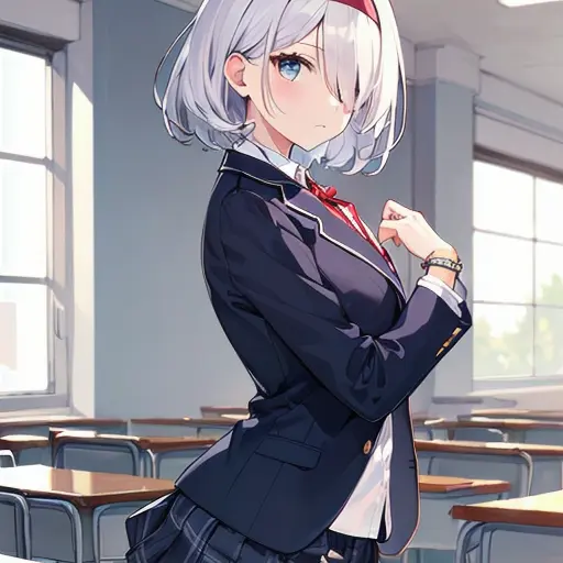 AngstySeat9368의 妃和3／危険の漂う片目隠れ女子