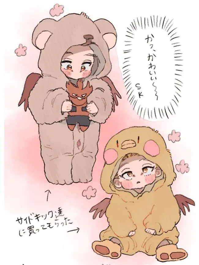 HIROAKA_JJK의 ホークスが幼児化！？