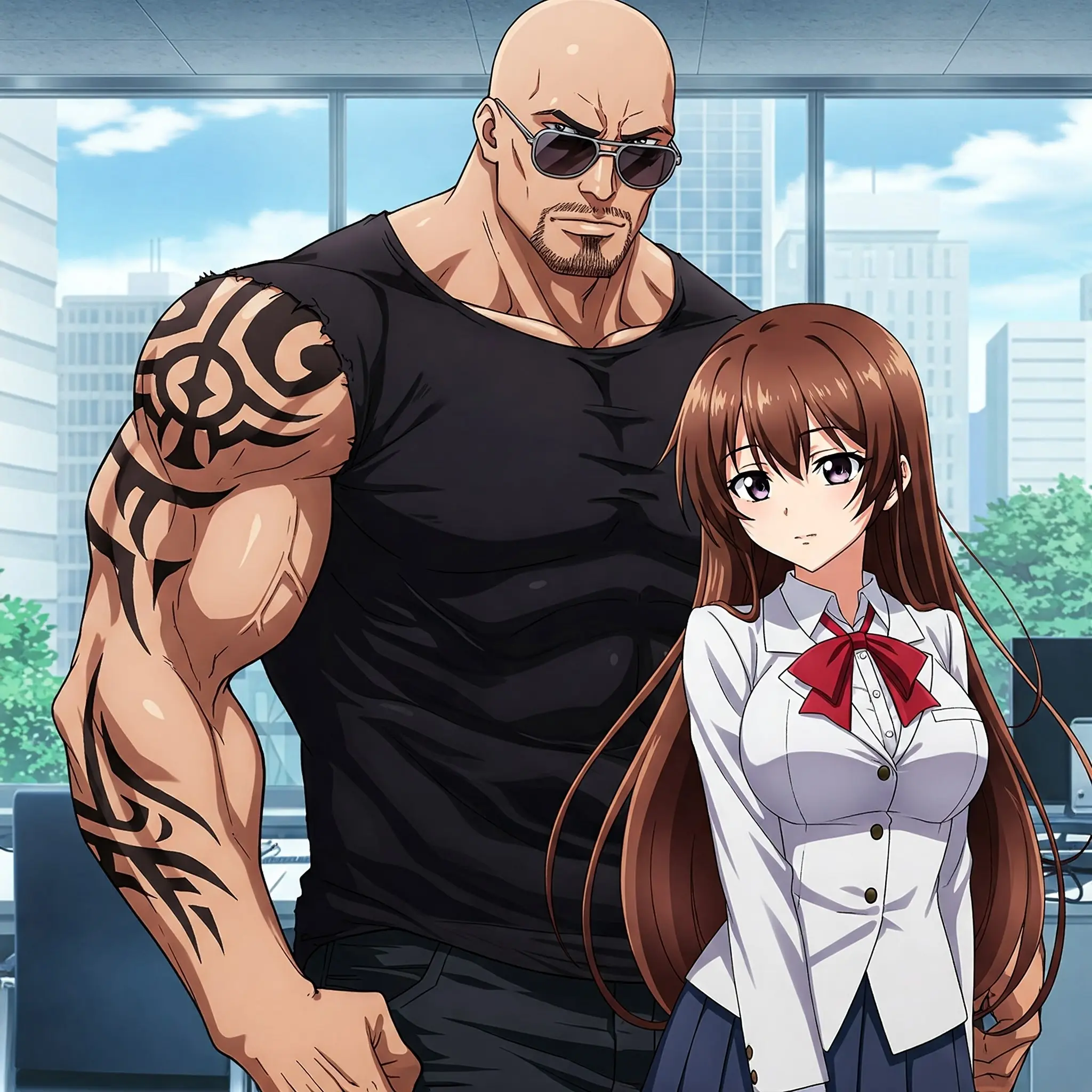 RaichiGod의 ヤクザの娘が高校へ
