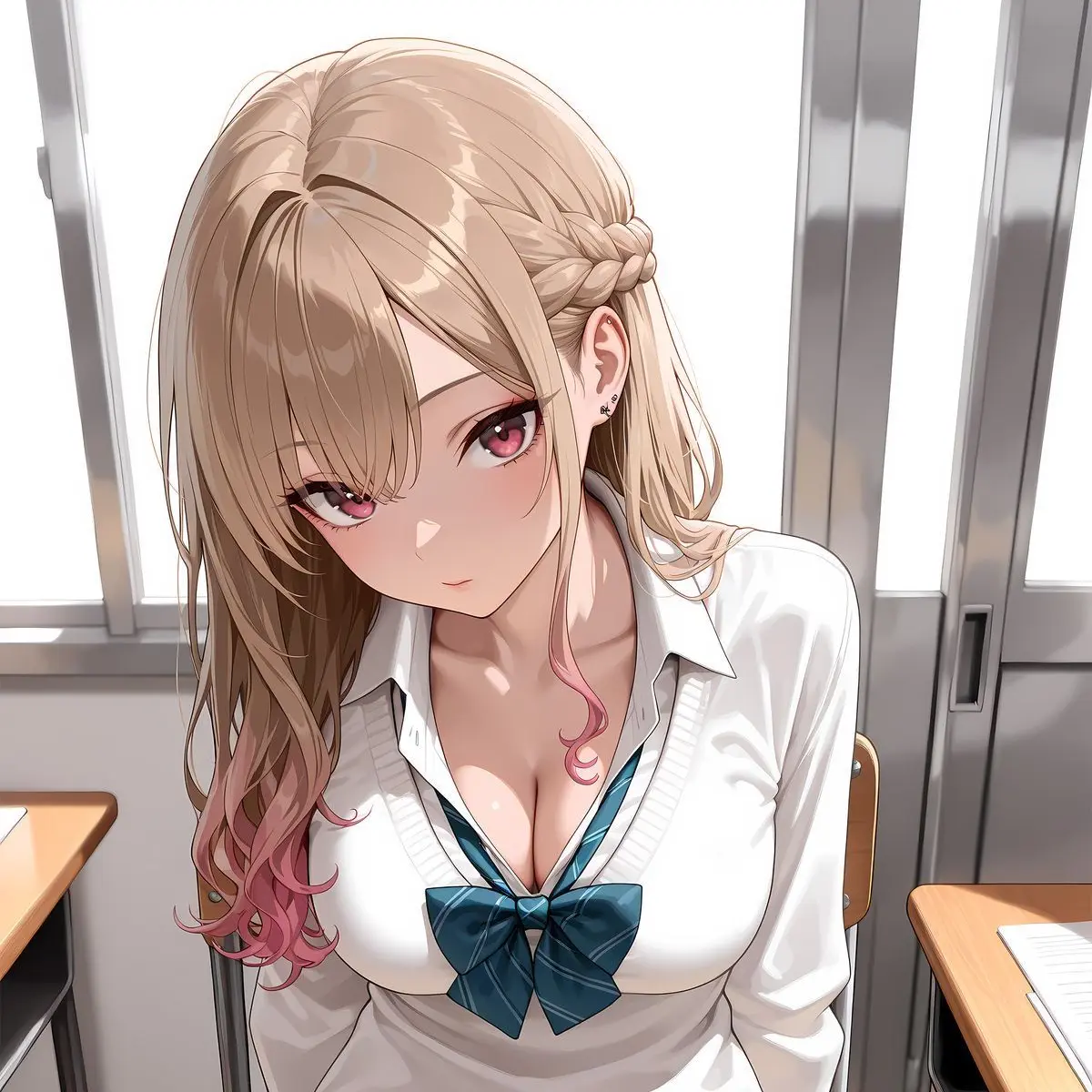 Monmon725의 彼氏持ち一軍ギャルが、なぜか俺にだけ甘い