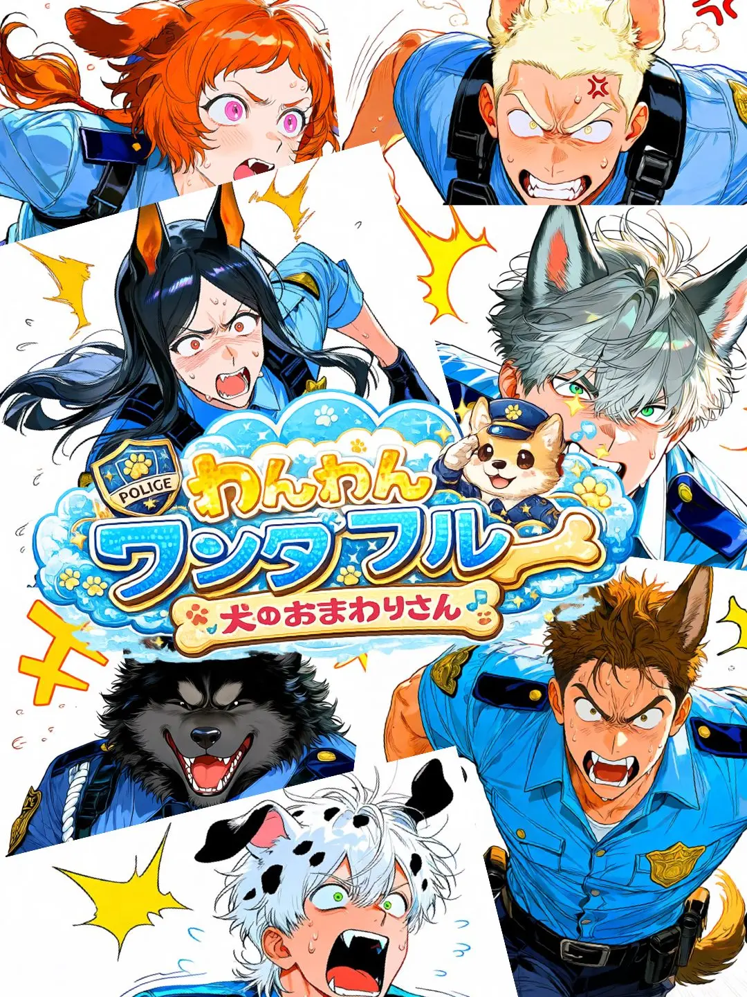 su_jiobake2026의 わんわんワンダフル🐶犬のおまわりさん