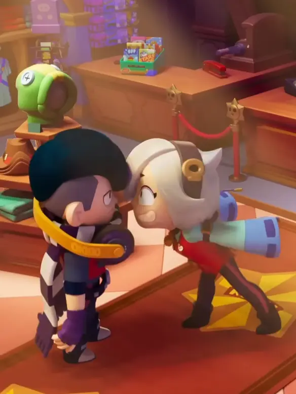 rain_BrawlStars의 Sleepover with Edgar and Colette!
