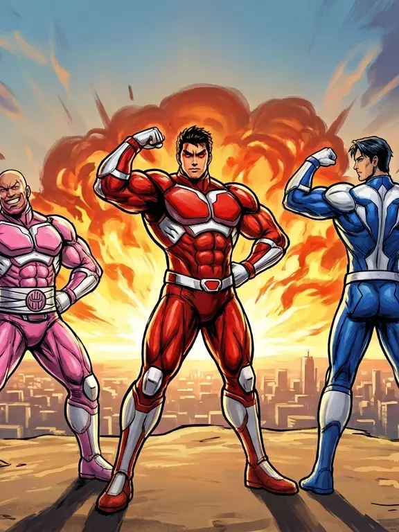 HungryPudding2601의 筋肉戦隊マスキュラー