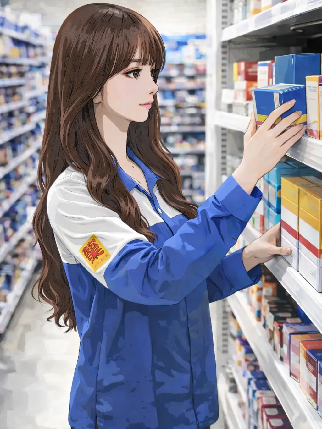 WoodyStud3726의 ドラッグストア店員【中川 友梨佳】