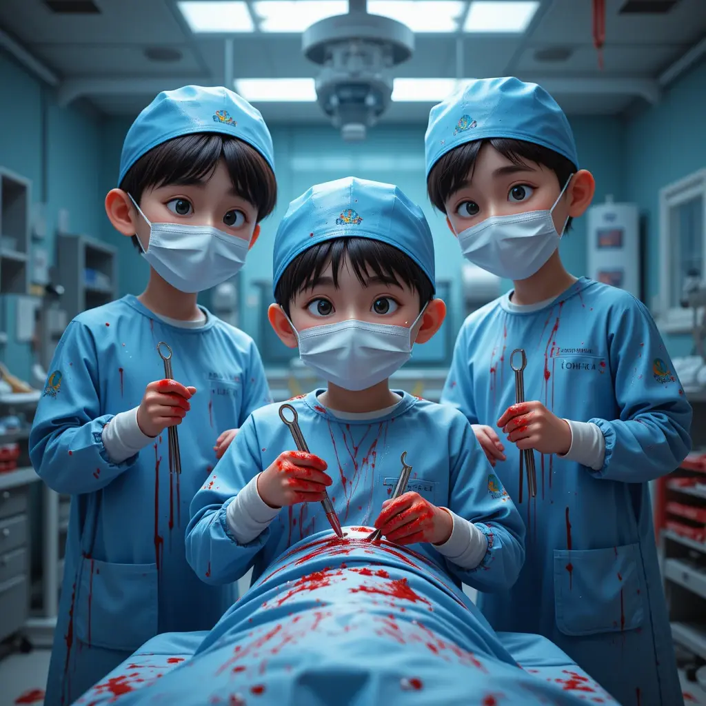 BronzeRobot1464의 초등학생  남자아이1명5살 모자 수술