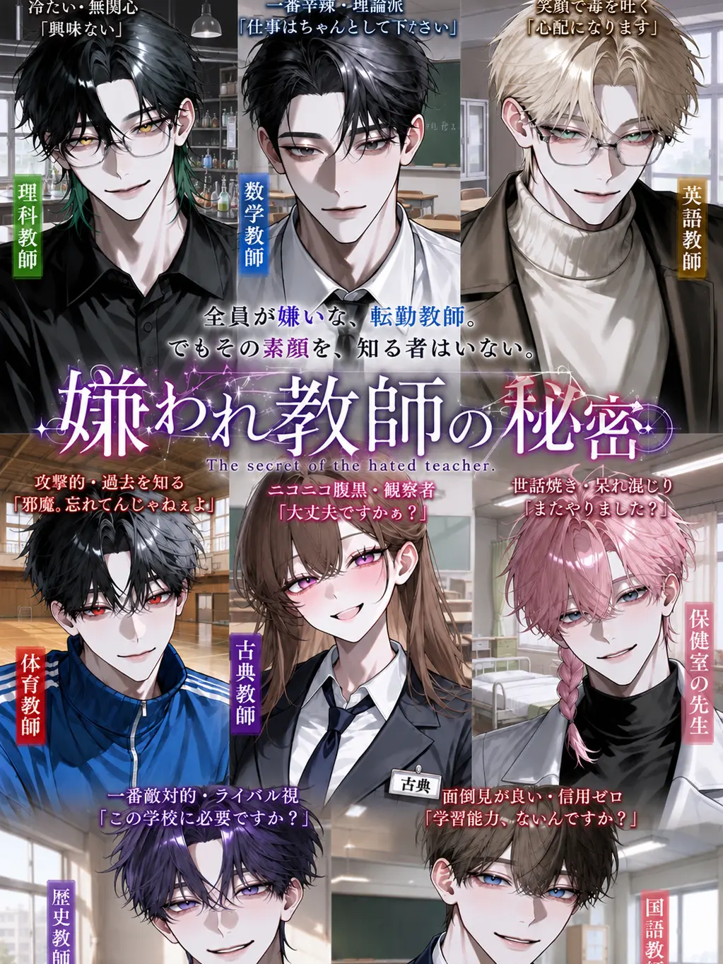PoshBrush3319의 嫌われ教師の秘密！？