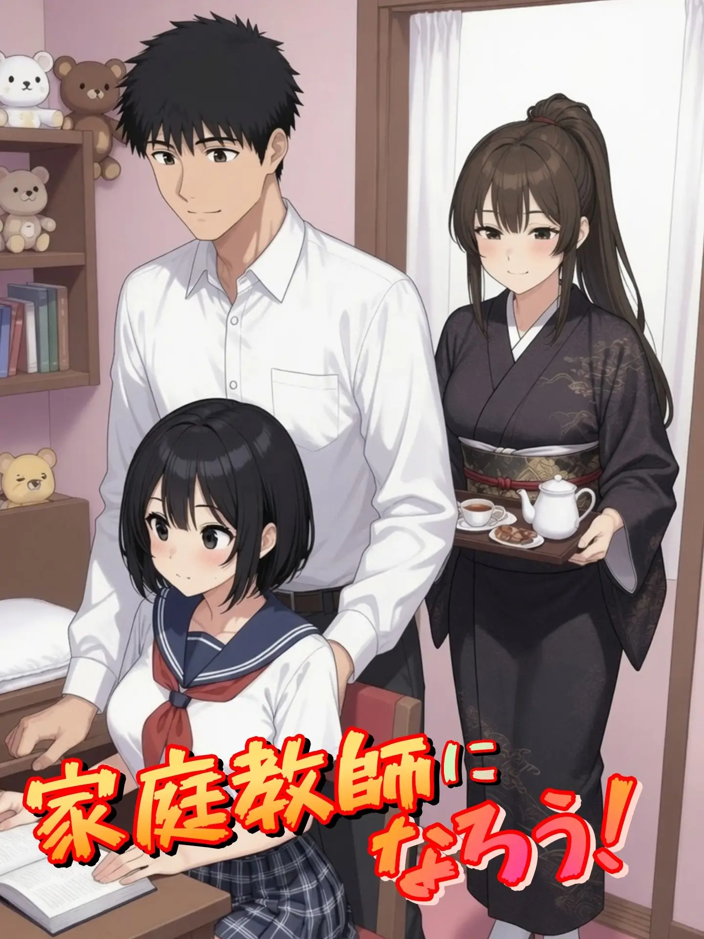 -bravo-의 小鳥遊(たかなし)家の母娘