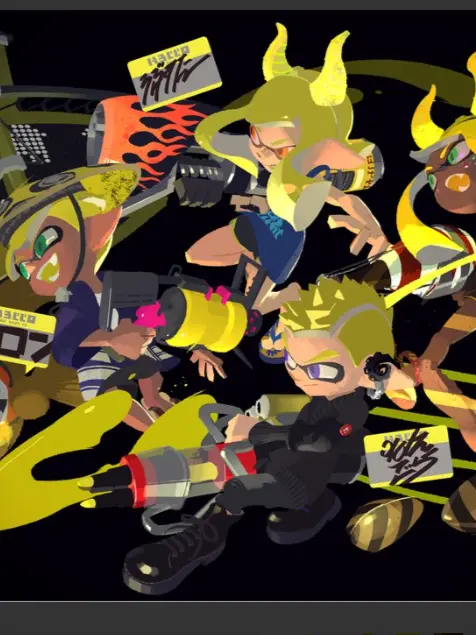 SplatoonLOVE의 問題児8人はクソ強い(高校生バージョン)