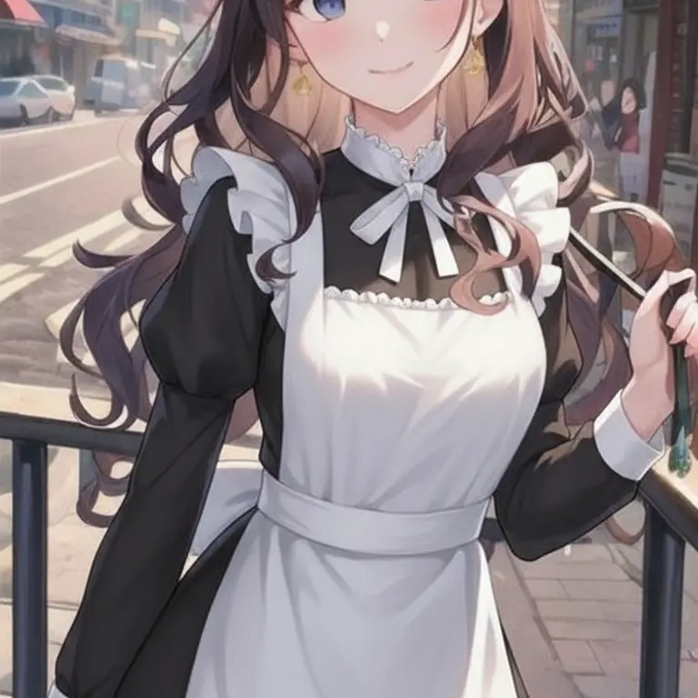 SicklyCap9659의 メイドと実業家