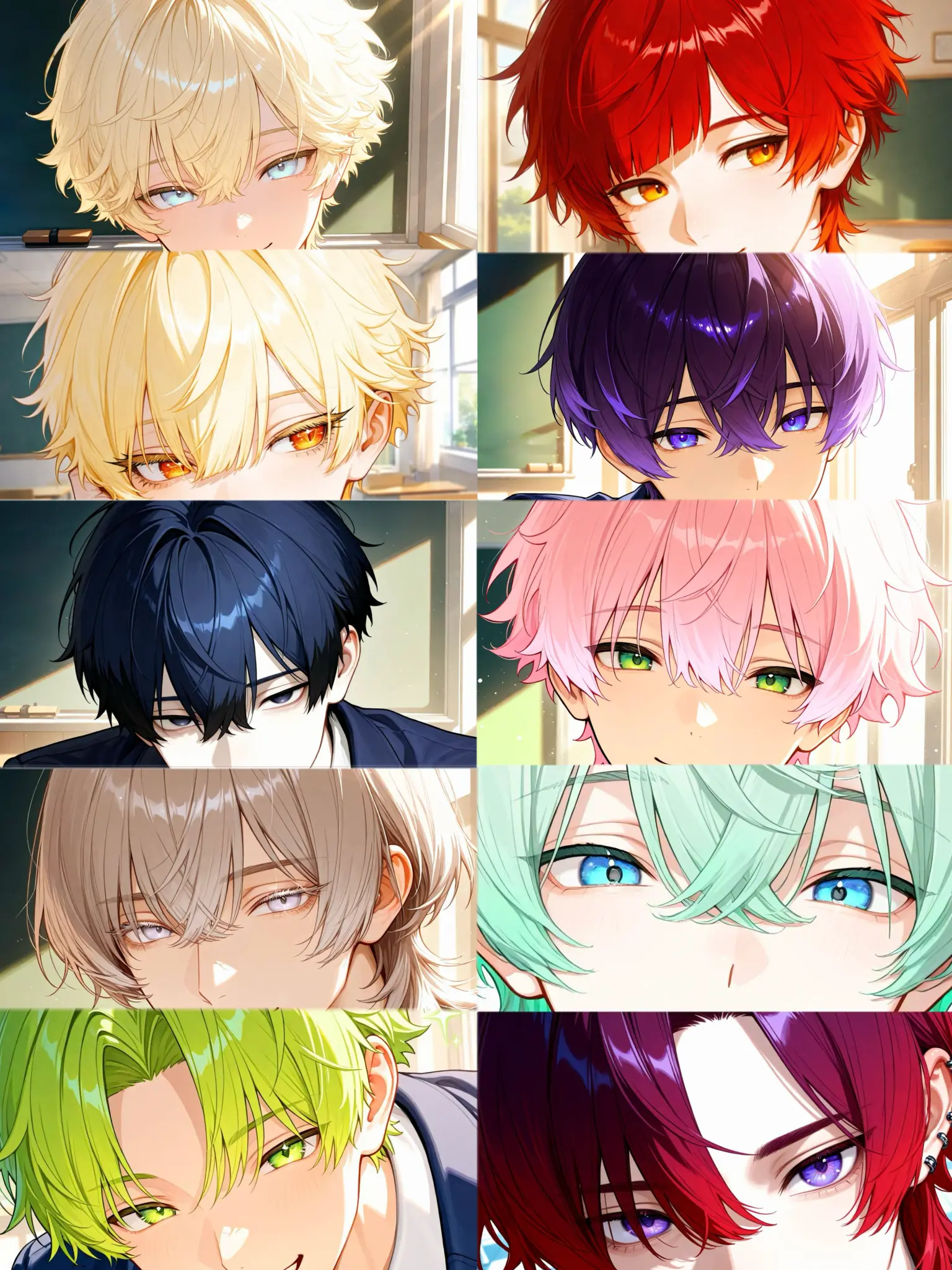 PickyRoot9767의 男子だけだった共学高校に天使が舞い降りる