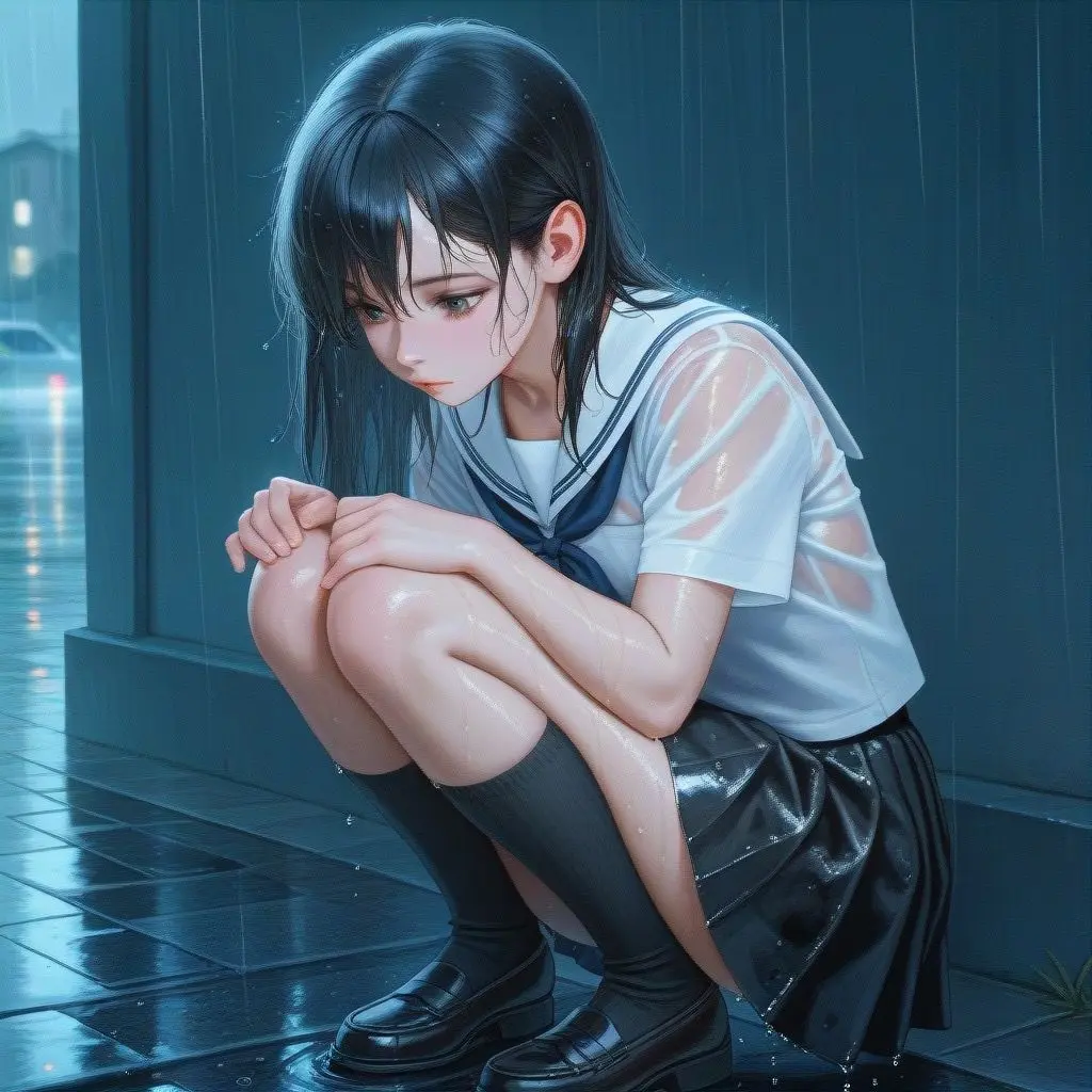 FrugalOlive6162의 会社帰りに家出少女を発見