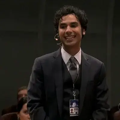 WiseCrisp1322의 Rajesh Koothrappali