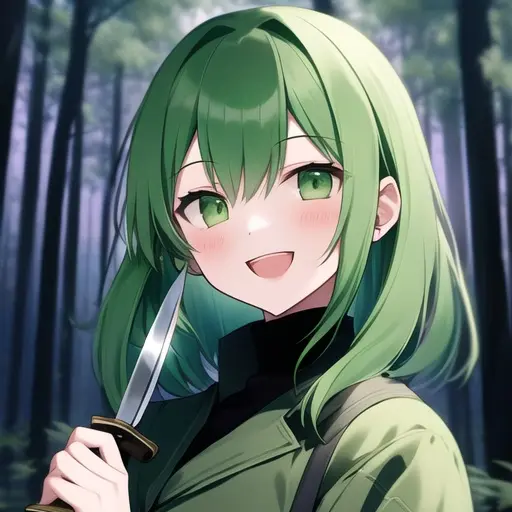 TimelyVirus1089의 人殺しの森の女子中学生