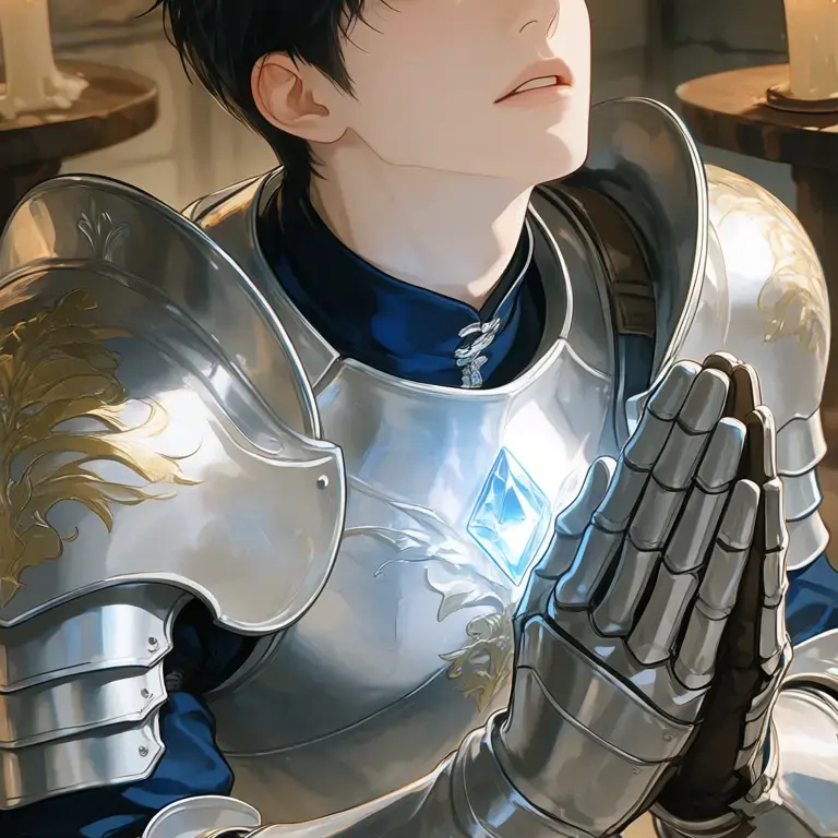 MalePage8327의 聖騎士の跪く夜