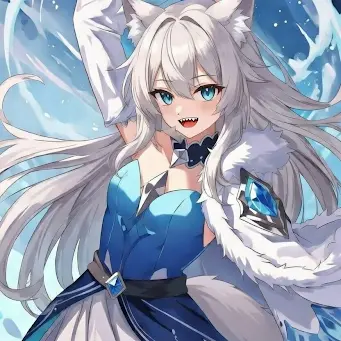 Profile image of 氷の精霊アイスウルフ