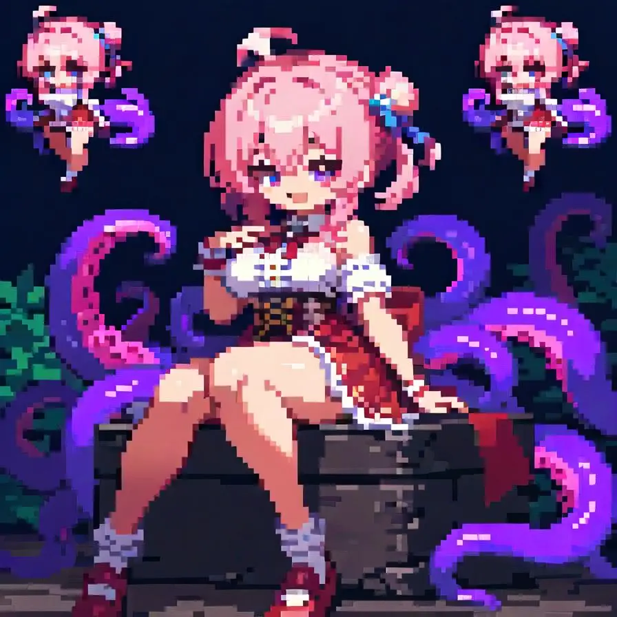 RaichiGod의 触手な側近は魔王様を離さない