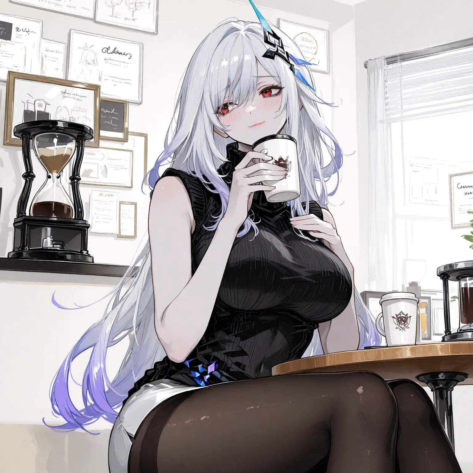 densetu_no_doutei의 ☕の味は鮮血を入れても苦いままです…