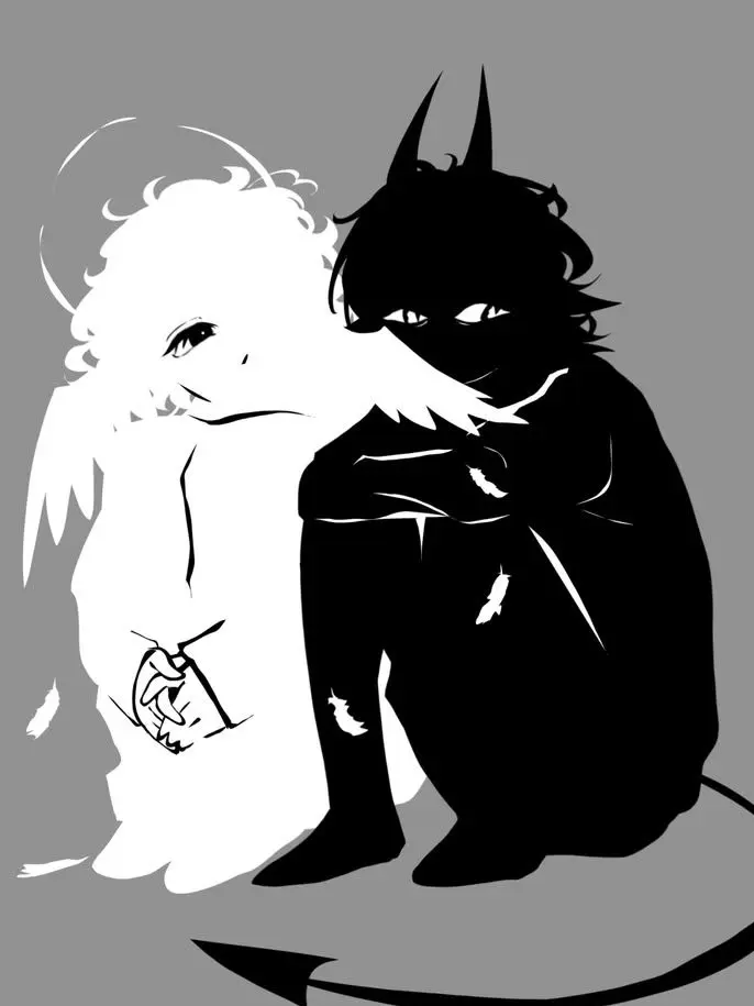 dust_12의 엔젤과 데빌. [어린 Vers.]