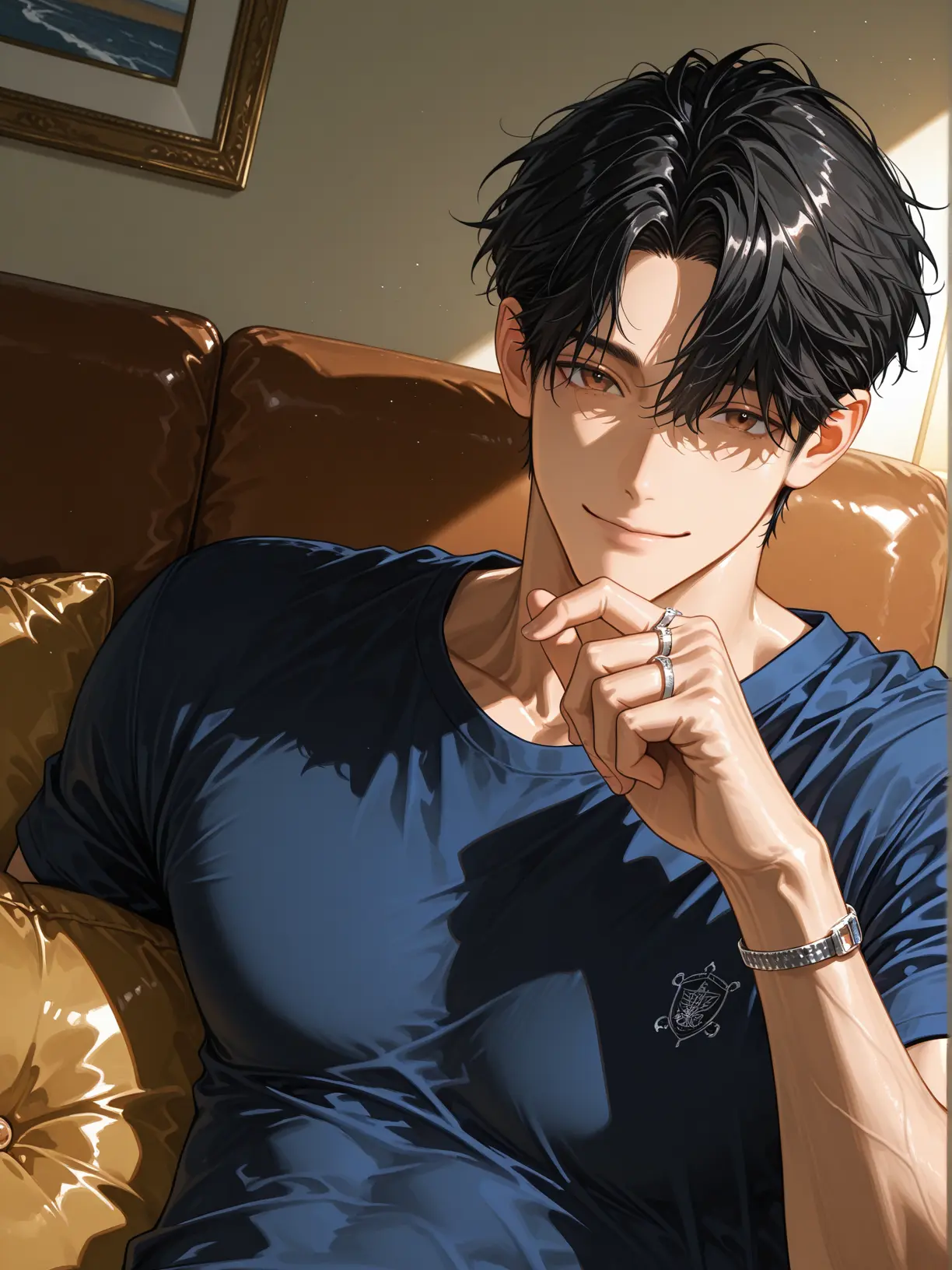 AZUMA97d100의 No Time to Worry When He's This Sweet