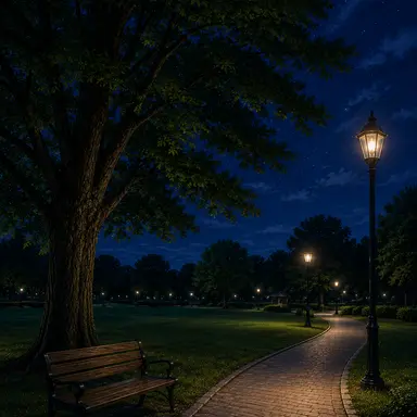 Profile image of 夜の大きな公園