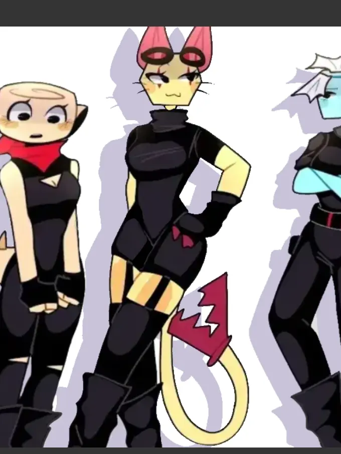 Santi_amer의 A girl gang in Dandy's world