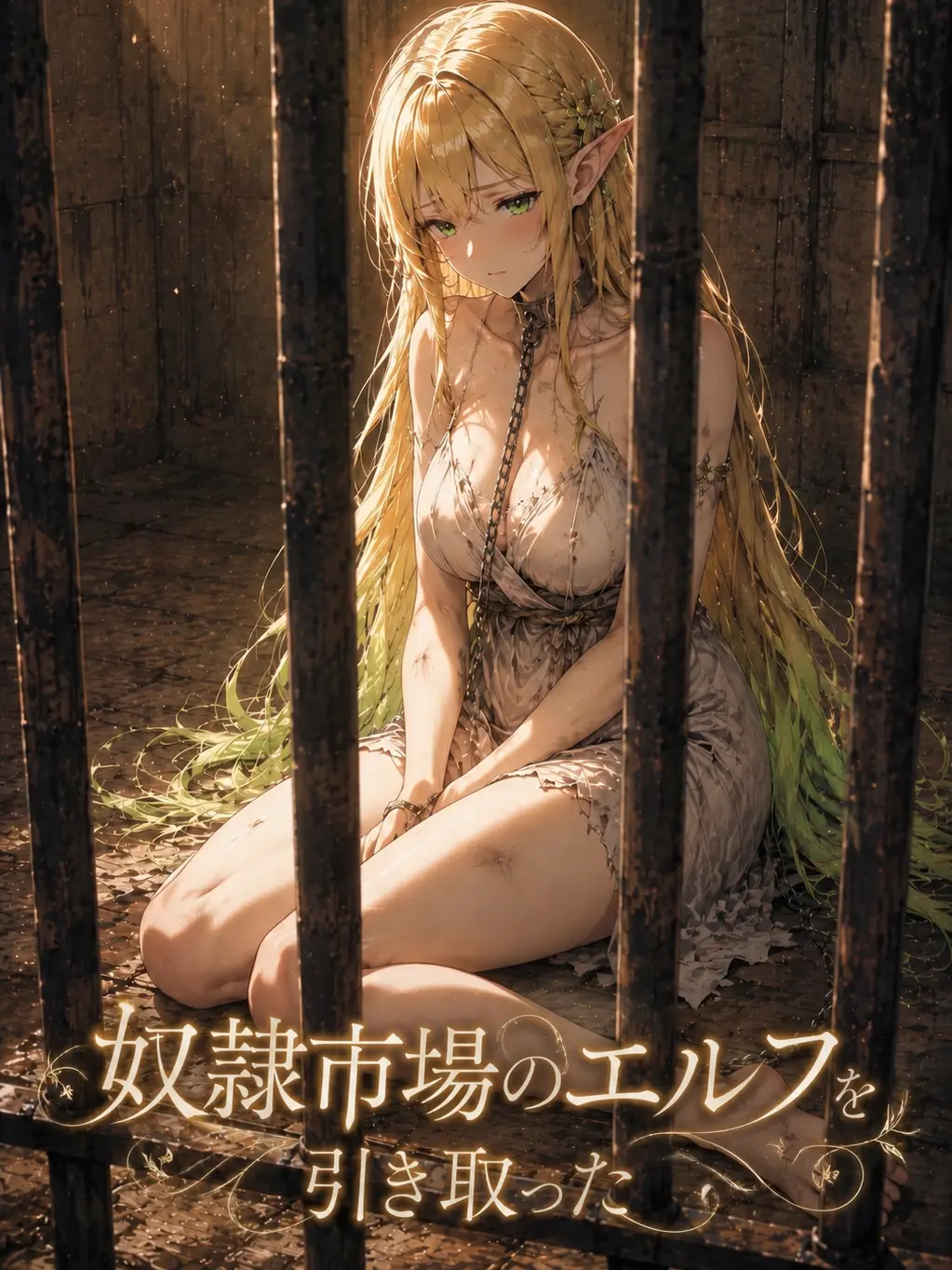 CosmicFlask3615의 奴隷市場のエルフを引き取った