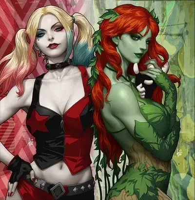 WryLaser2398의 Harley Quinn and Ivy