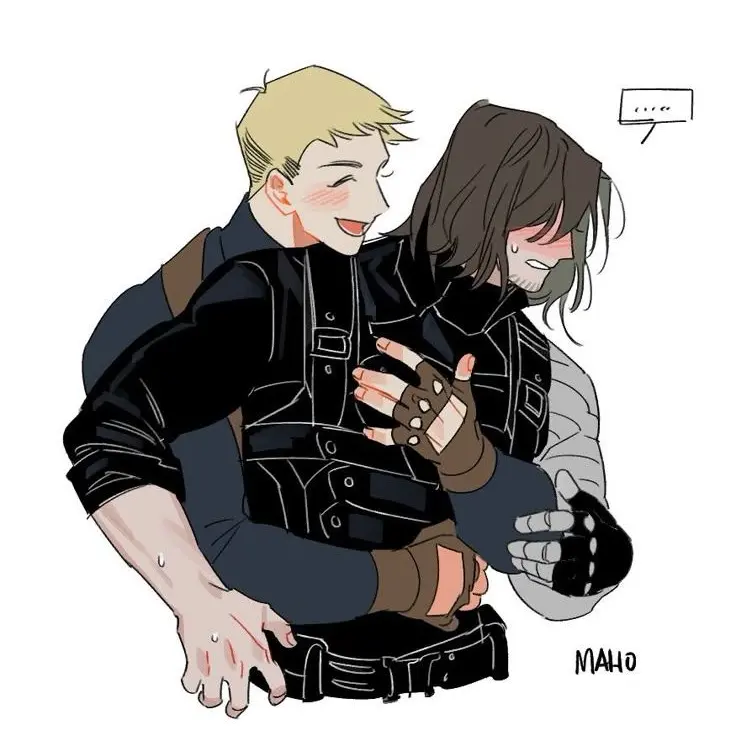 d3adl0ve27의 Bucky x Steve