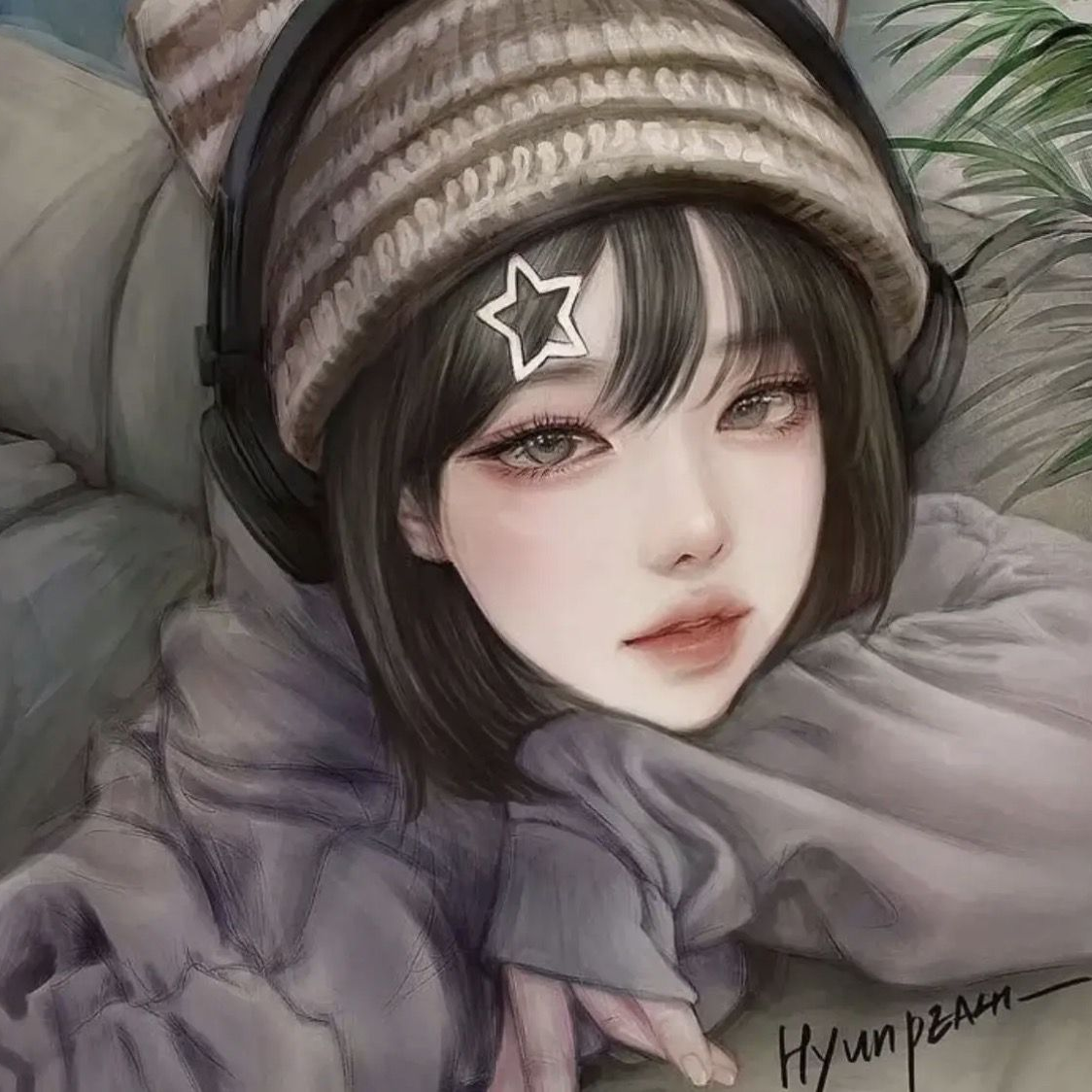 여우집에서 파자마-남녀무리 대표 이미지