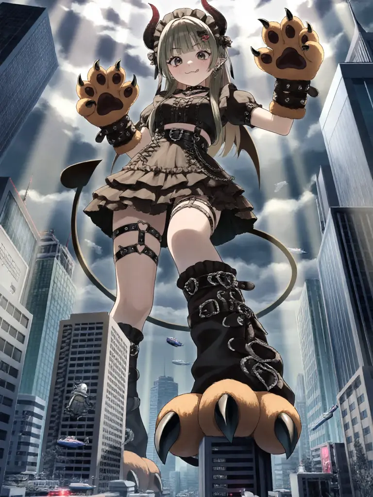 ScenicAwake0986의 巨大女魔王に蹂躙される