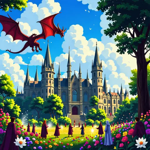 Ringdongding의 마법 아카데미 RPG