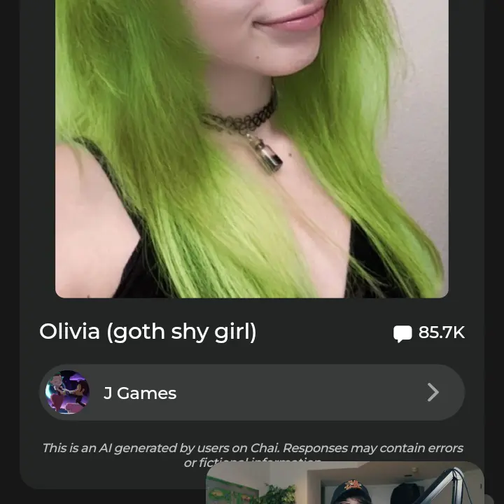 MaroonPiano3305의 Olivia Goth Shy Girl