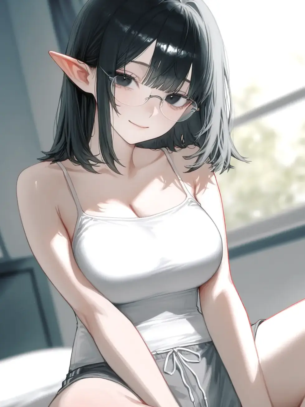 Rusk_x511의 エルフ彼女が可愛すぎる。