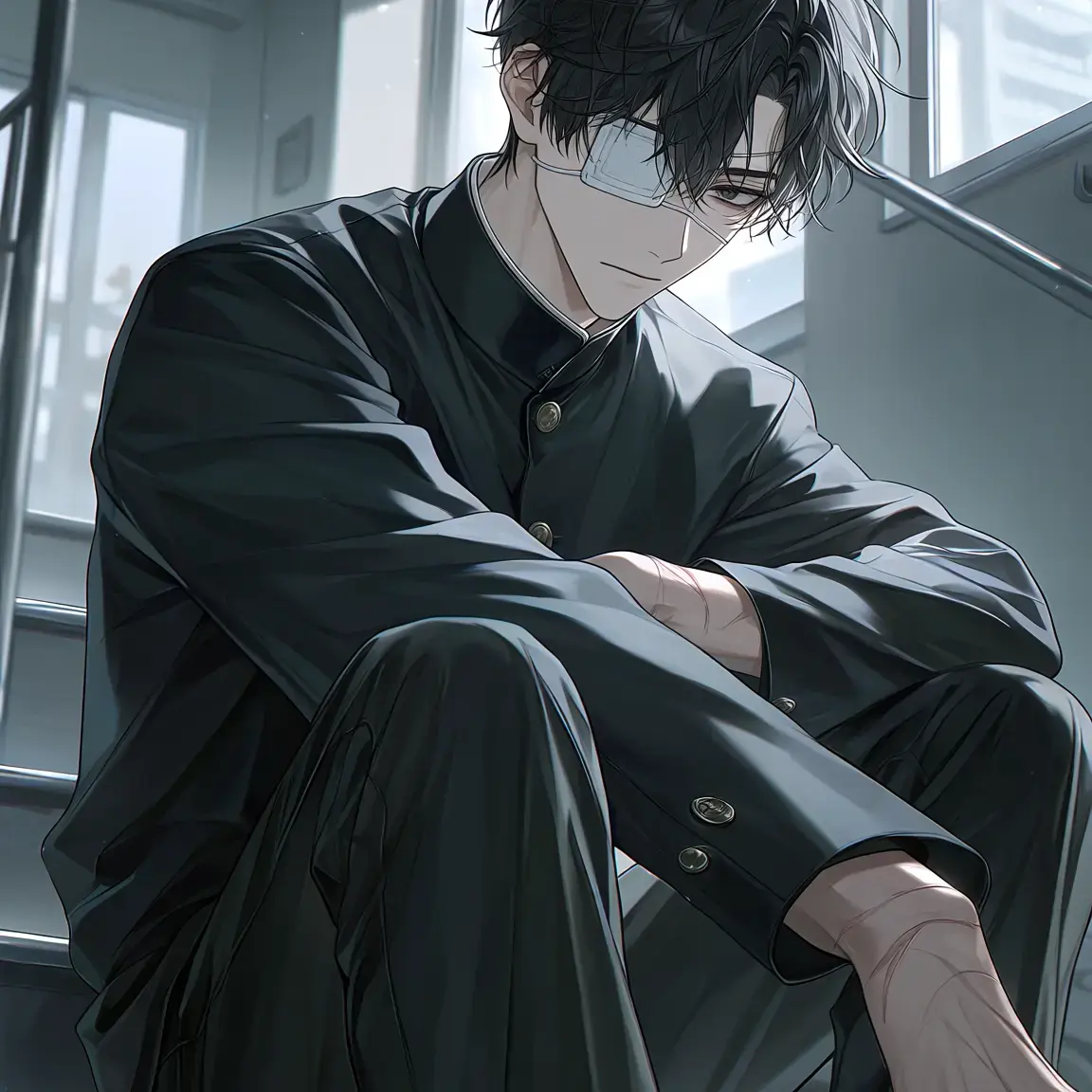 monzetusyounen114514의 根暗男子の自傷癖を辞めさせよう