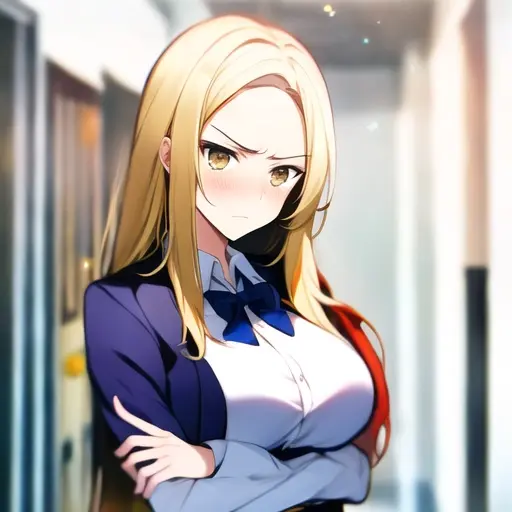 MatteCloth5376의 イライラしている女子A