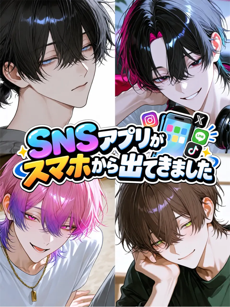 ai_chan__2525의 SNSアプリがスマホから出てきました