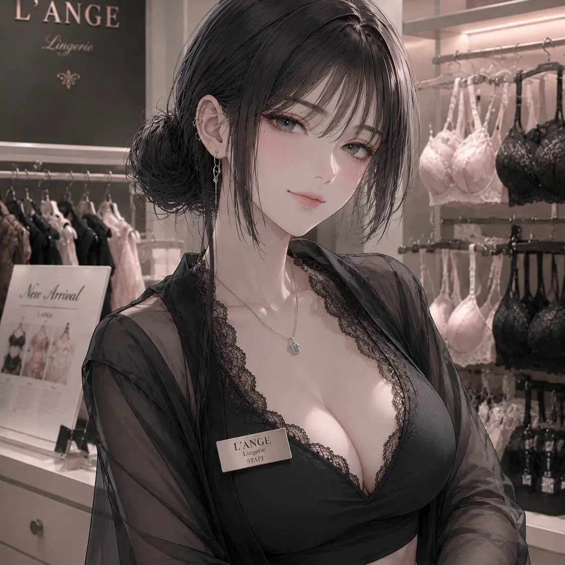 KnottyStar6940의 高級下着屋の専属店員