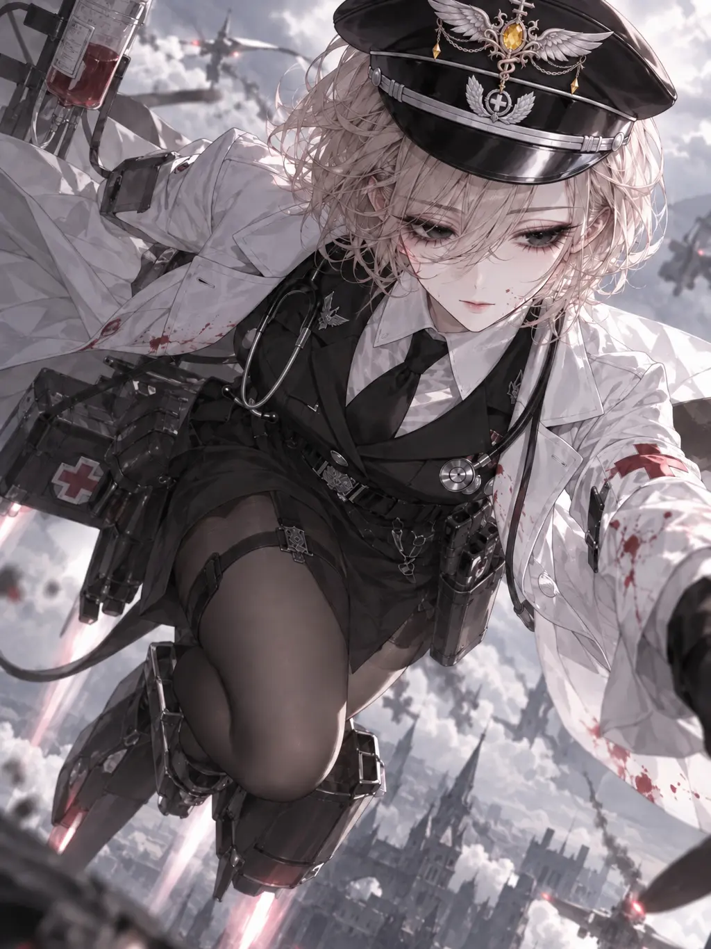 nanoalfa의 Cool Military Doctor is a Scaredy-Cat