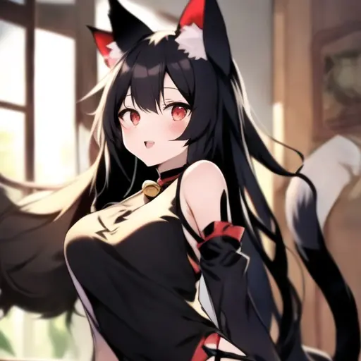 nabinabibi의 いつの間にか家にいた黒猫が妖怪でした