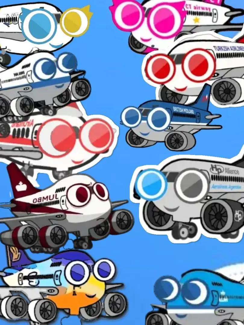 B787의 비행기 친구들